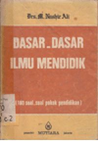 Image of Dasar-Dasar Ilmu Mendidik
