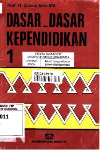 Image of Dasar-Dasar Pendidikan