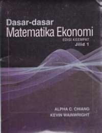 Image of Dasar-Dasar Matematika Ekonomi