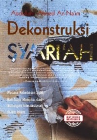 Image of Dekonstruksi Syariah