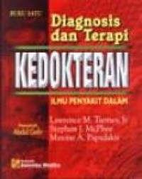 Image of DIAGNOSIS & TERAPI KEDOKTERAN PENYAKIT DALAM.buku 2