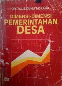 Image of Dimensi-dimensi Pemerintahan Desa