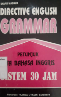 Image of Directive English Grammar