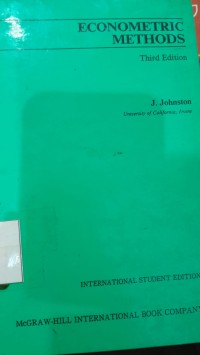 Image of Econometric Methods