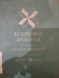 Image of Economic Analysis Volume I Microeconomics