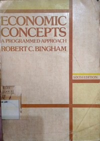 Image of Economic Concepts A Programmed Approach