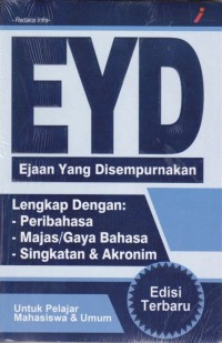 Image of Ejaan Yang Disempurnakan