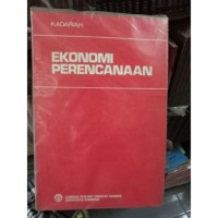 Image of Ekonomi Perencanaan