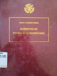 Image of Elements of Petroleum Reservoirs