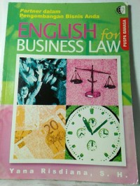 Image of English for Business Law