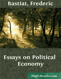 Image of Essays on Political Economy