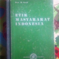 Etik Masyarakat Indoanesia