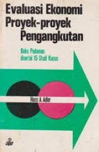 Image of Evaluasi Ekonomi Proyek-Proyek Pengangkutan