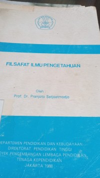 Image of Filsafat Ilmu Pengetahuan