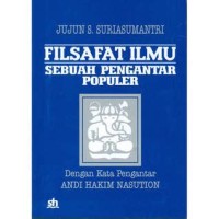 Image of Filsafat Ilmu Sebuah Pengantar