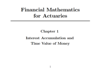 Image of Financial Mathematics for Actuaries