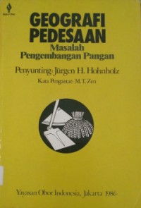 Image of Geografi Pedesaan