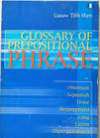 Image of Glossary of prepositional phrase