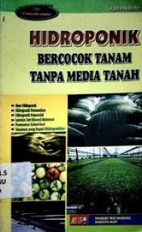 Image of Hidroponik : Bercocok Tanam Tanpa Media Tanah