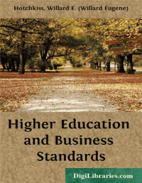 Image of Higher Education and Business Standards