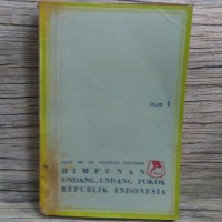 Image of Himpunan  UU Pokok RI