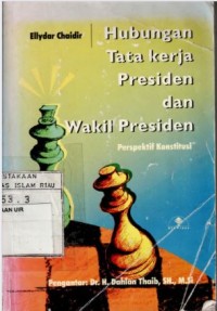 Image of Hubungan Tata Kerja Presiden dan Wakil Presiden