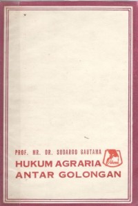 Image of Hukum Agraria Antar Golongan