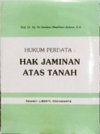 Image of Hukum Perdata : Hak Jaminan atas Tanah