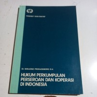 Image of Hukum Perkumpulan Perseroan dan Koperasi di Indonesia