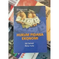 Image of Hukum Pidana Ekonomi.