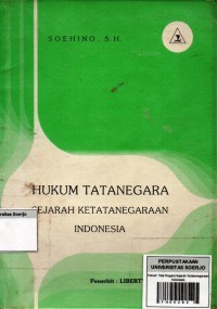 Image of Hukum tata negara sejarah ketatanegaraan Indonesia