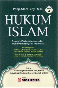Image of Hukum Islam : Sejarah, Perkembangan dan Implementasi di Indonesia