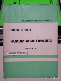 Image of Hukum perdata : hukum perutangan