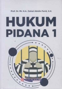 Image of Hukum Pidana 1