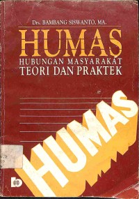 Image of Humas hubungan masyarakat teori dan praktek