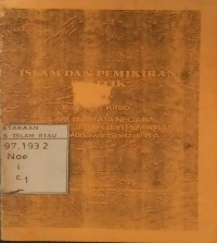 Image of Islam Dan Pemikiran Politik