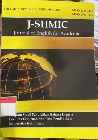 Image of J-SHMIC : Journal Of English For Academic