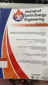 Image of Journal Of Earth energy Engineering (JE3)
