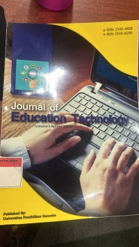 Image of Journal Of Education Technology