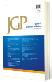 Image of JOURNAL OF GOVERMENT AND POLITICS