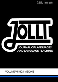 Image of JOURNAL OF LANGUAGES AND LANGUAGE TEACHING