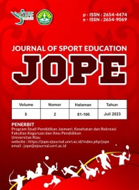 Image of Journal Of Sport Education