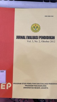 Image of Jurnal Evaluasi Pendidikan