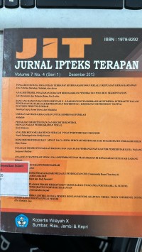 Image of Jurnal Ipteks Terapan(JIT)