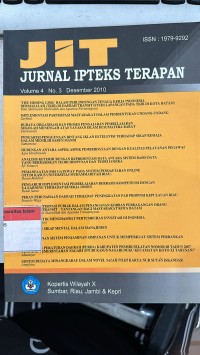 Image of Jurnal Ipteks Terapan(JIT)