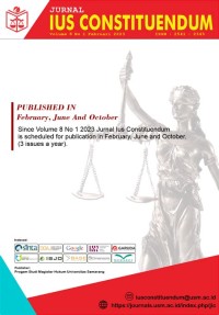 Image of JURNAL IUS CONSTITUENDUM