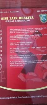 Image of JURNAL KRIMINOLOGI (Des 2018)