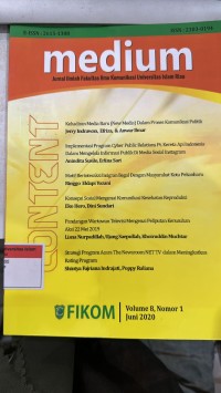 Image of JURNAL MEDIUM