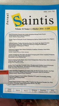 Image of Jurnal Saintis