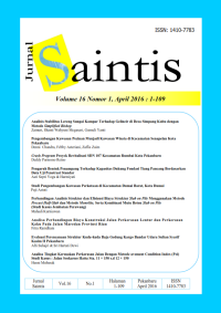Image of Jurnal Saintis